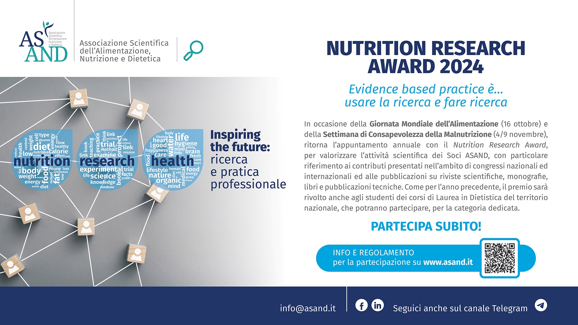 Usare la ricerca e fare ricerca: il Nutrition Research Award