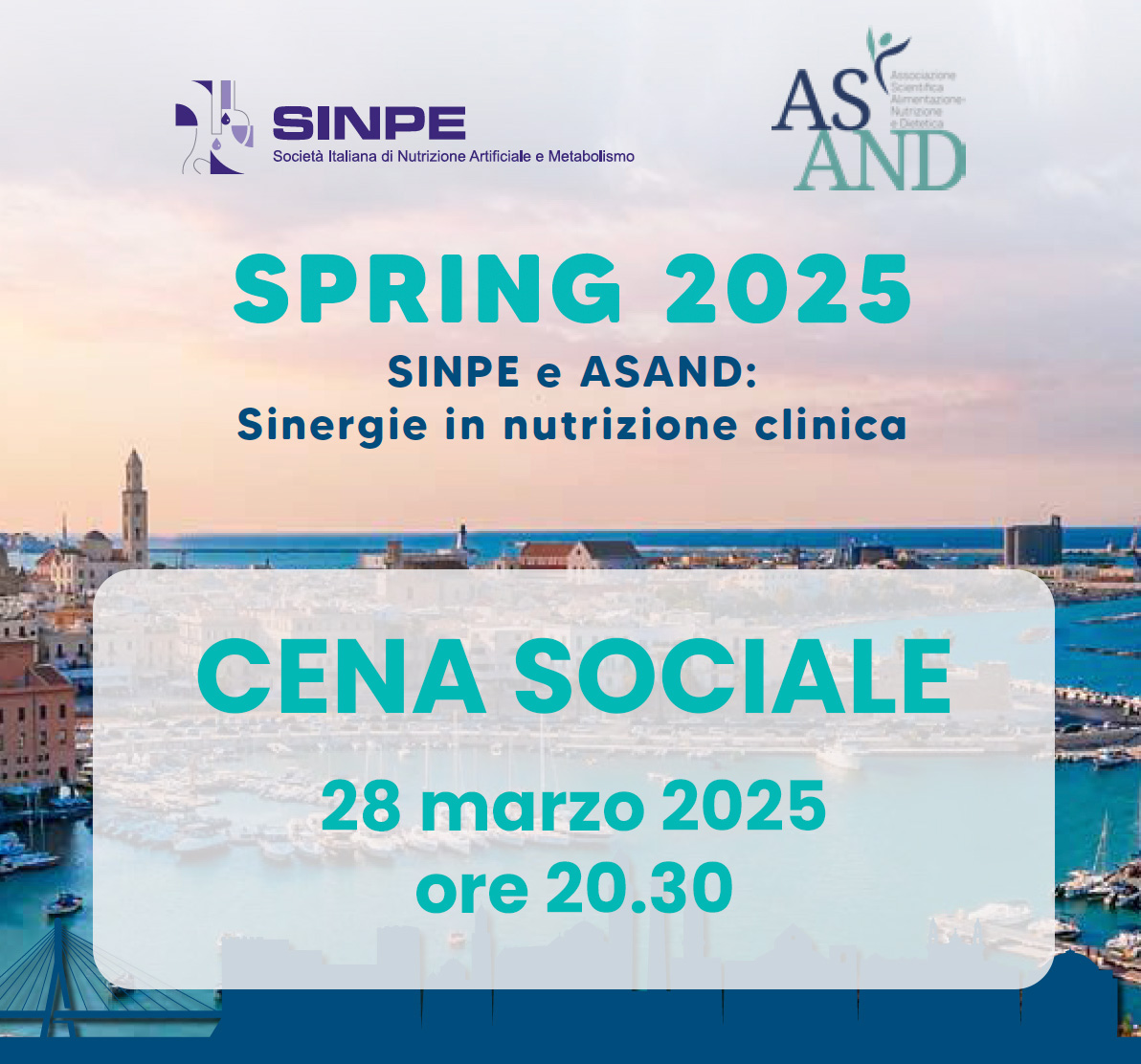 CENA SOCIALE Congresso SPRING